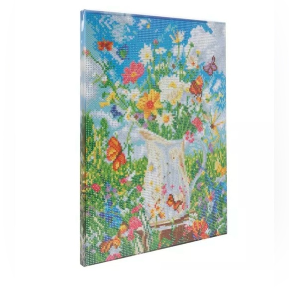 Watering Can Diamond Art Canvas Kit - Colorful - New - Picture 5 of 5